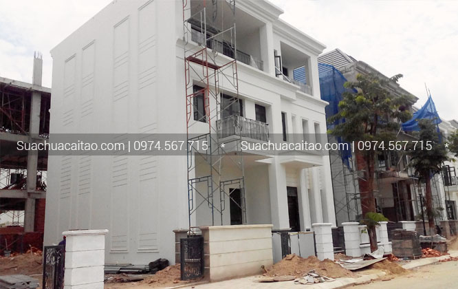 Hoàn thiện nhà xây thô tại quận Hoàng Mai