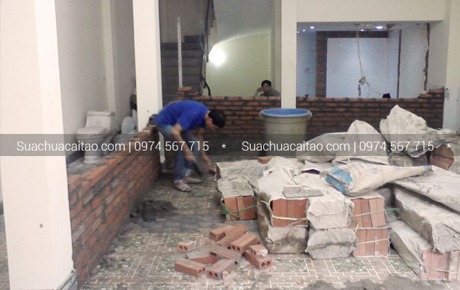 Quy trình tiến hành thi công sửa nhà trọn gói tại quận Thanh Xuân