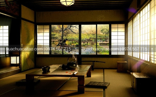 Không gian nhà đẹp phong cách Nhật