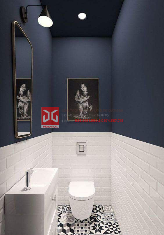 Nhà vệ sinh với thiết kế dành cho người yêu thích nghệ thuật